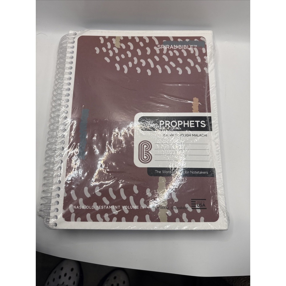 Spiral Bible The Prophets Isaiah Through Malachi! The Word of God Notetakers NAS - Picture 6 of 6